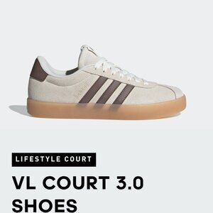 Women's Adidas VL Court 3.0 shoes size US6